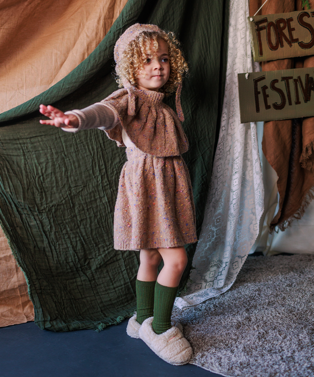 <MABLI> SPRINKLES SKIRT - RAINBOW EARTH