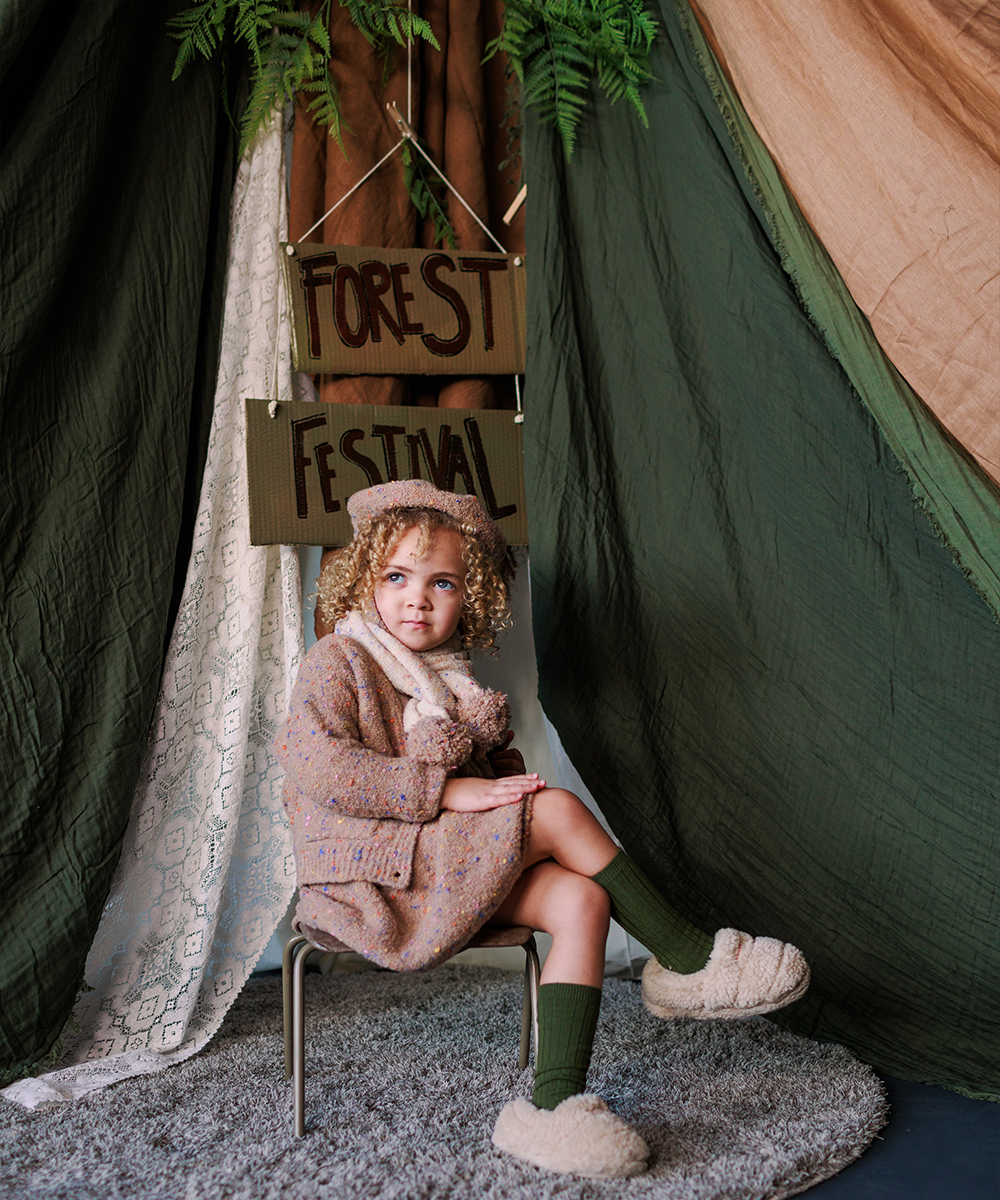 <MABLI> SPRINKLES SKIRT - RAINBOW EARTH