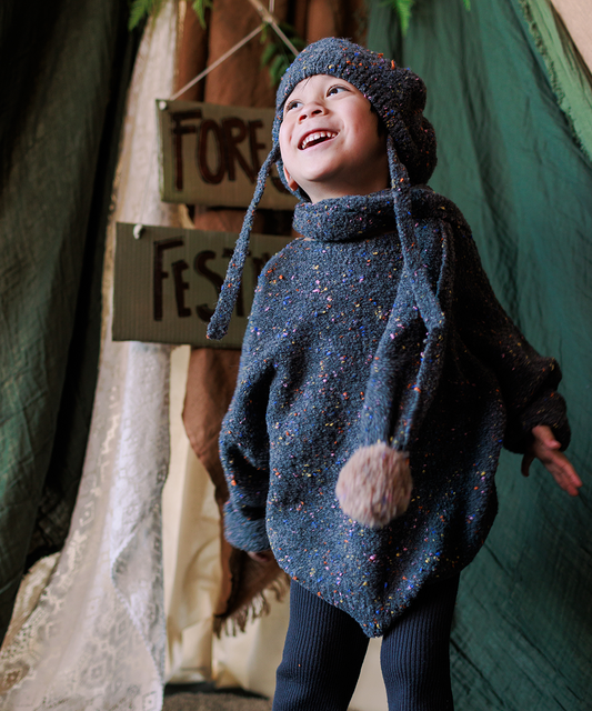 <MABLI> SPRINKLES SCARF - SOOT SPRITE