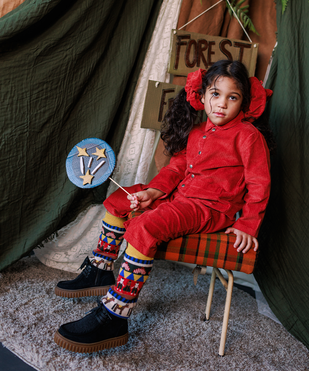 <MABLI> CIRCUS SKILLS LEG WARMERS - MULTI DROP1