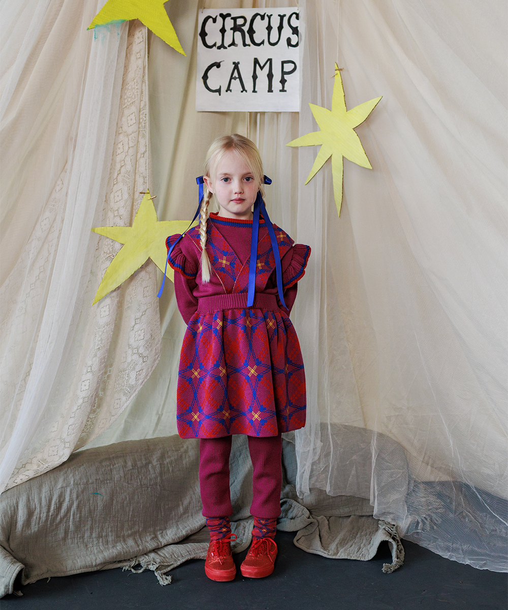 <MABLI> SÊR PINAFORE - VIOLET DREAM - DROP1