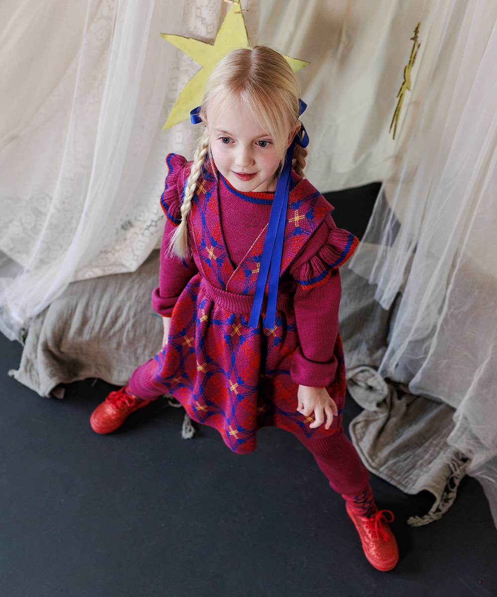 <MABLI> SÊR PINAFORE - VIOLET DREAM - DROP1