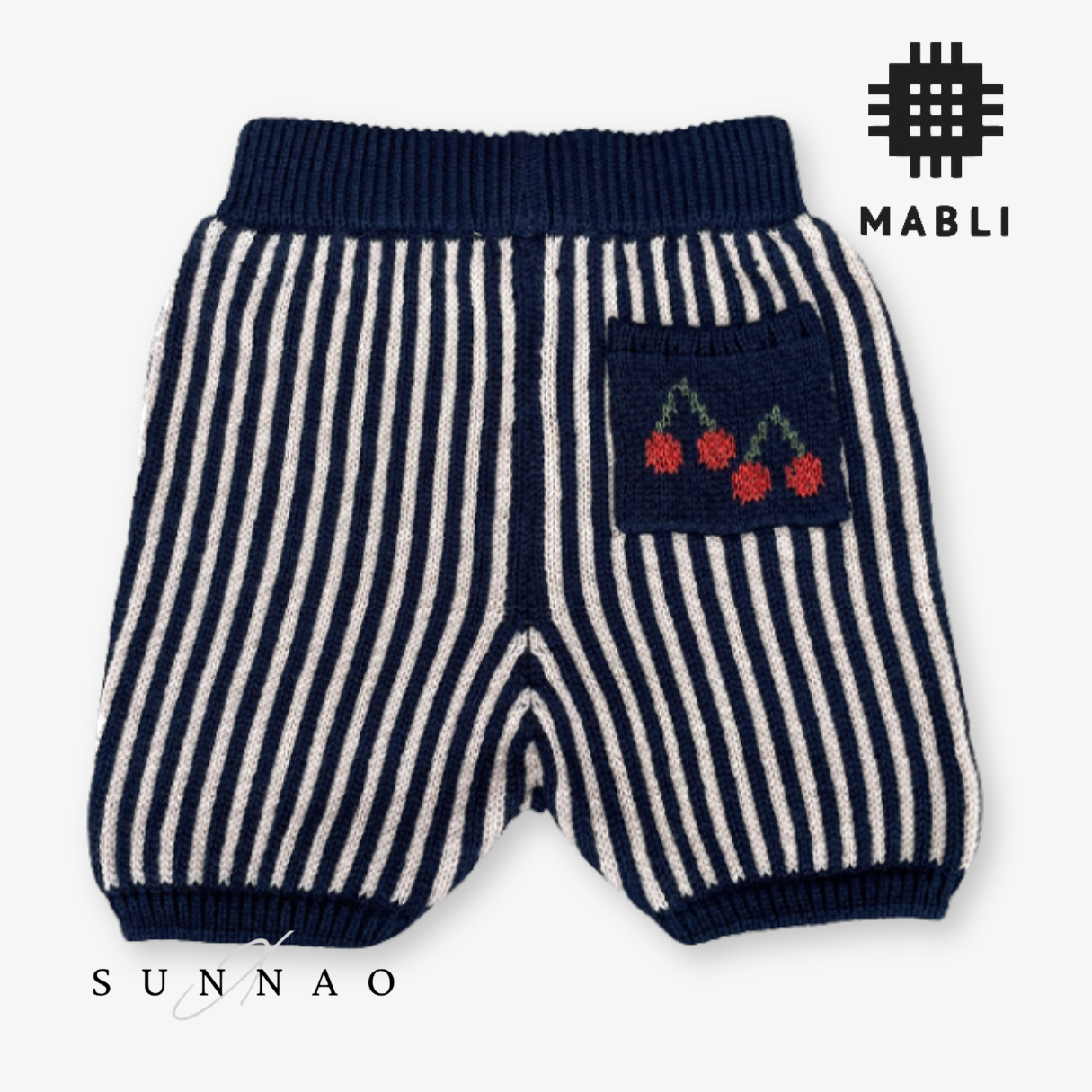 <MABLI> SHOPPING SHORTS -  NAVY - DROP1