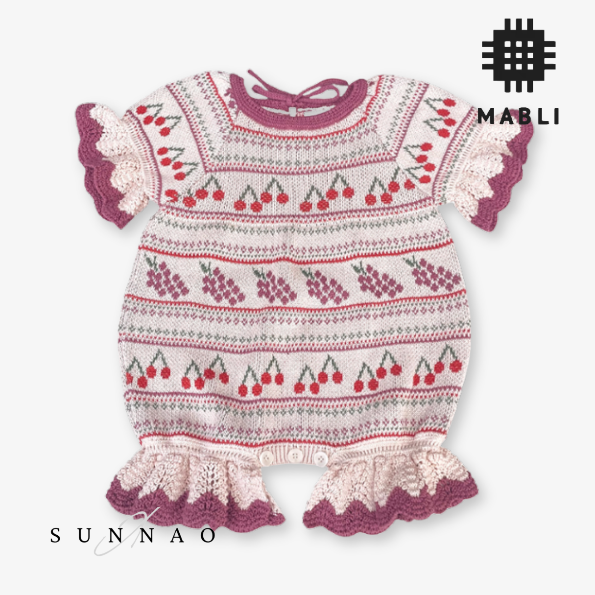 <MABLI> MIO ROMPER - PEARL - DROP1