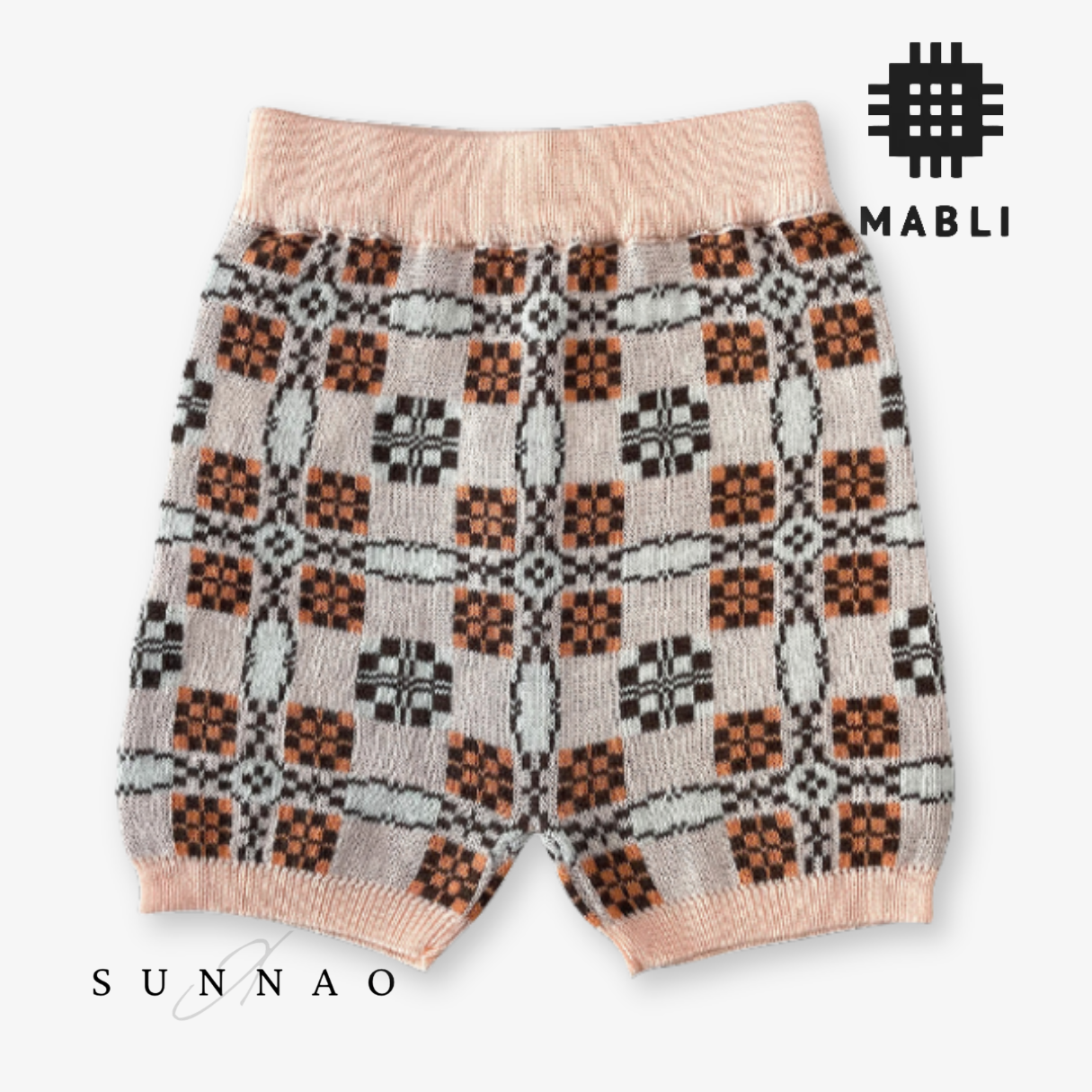 <MABLI> PICNIC SHORTS - BLUSH - DROP1