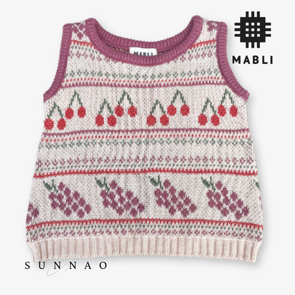 <MABLI> MIO VEST - PEARL - DROP1