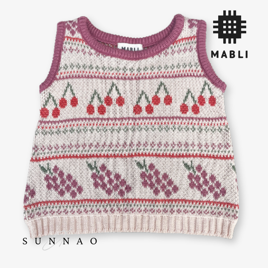 <MABLI> MIO VEST - PEARL - DROP1