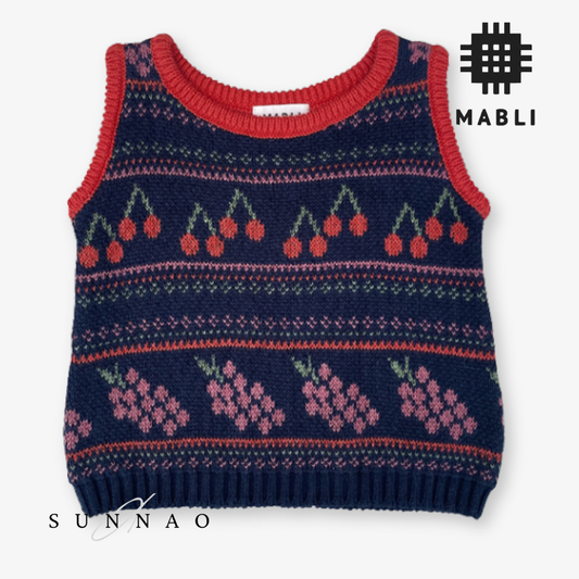 <MABLI> MIO VEST - NAVY - DROP1