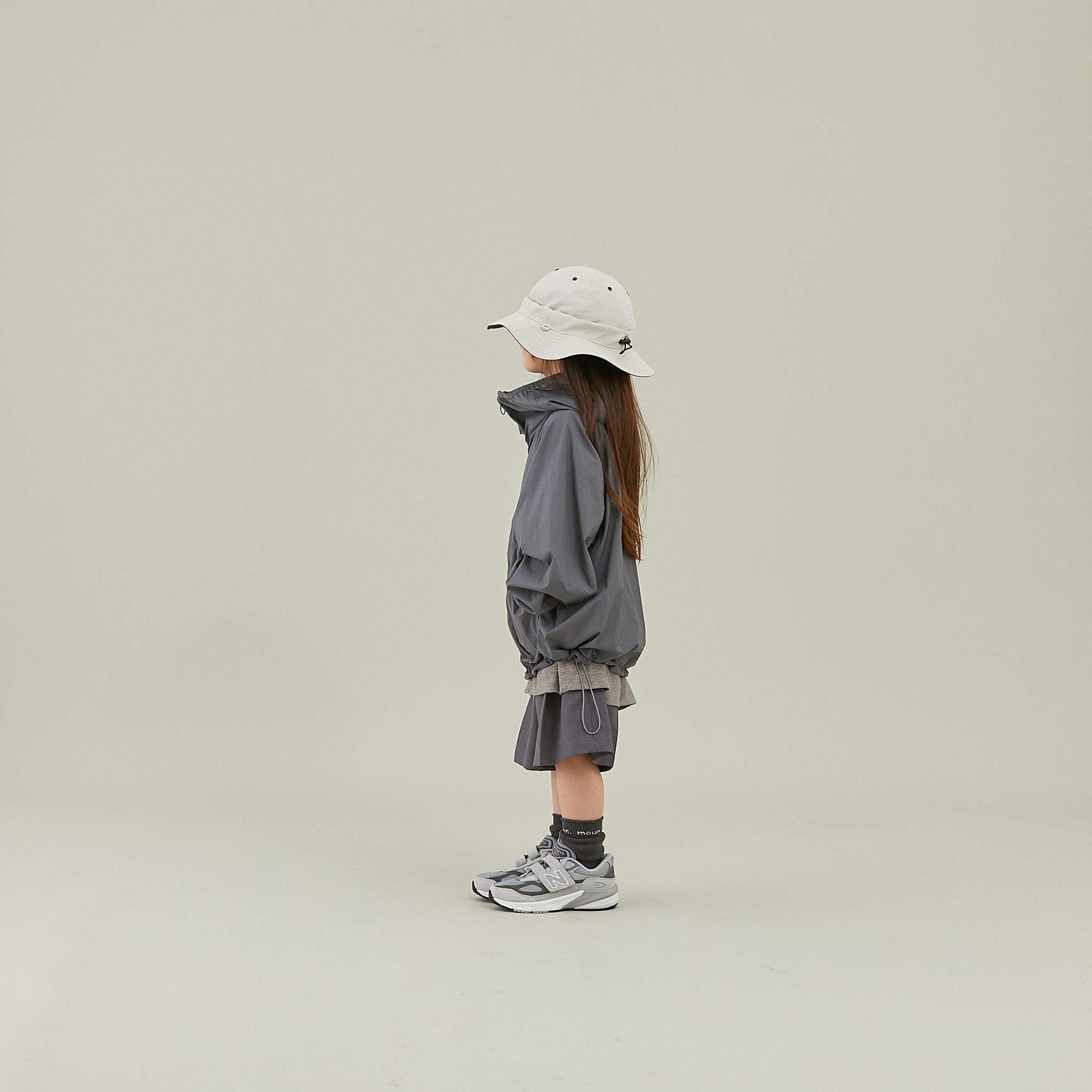 【即納】<Moun ten.>Reversible adventure hat - charcoal