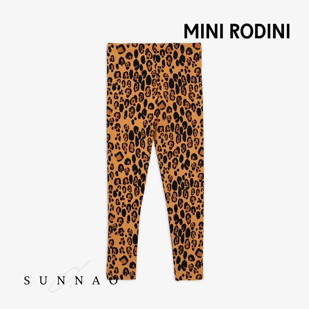 Mini Rodini Basic Leopard Leggings (92-122)