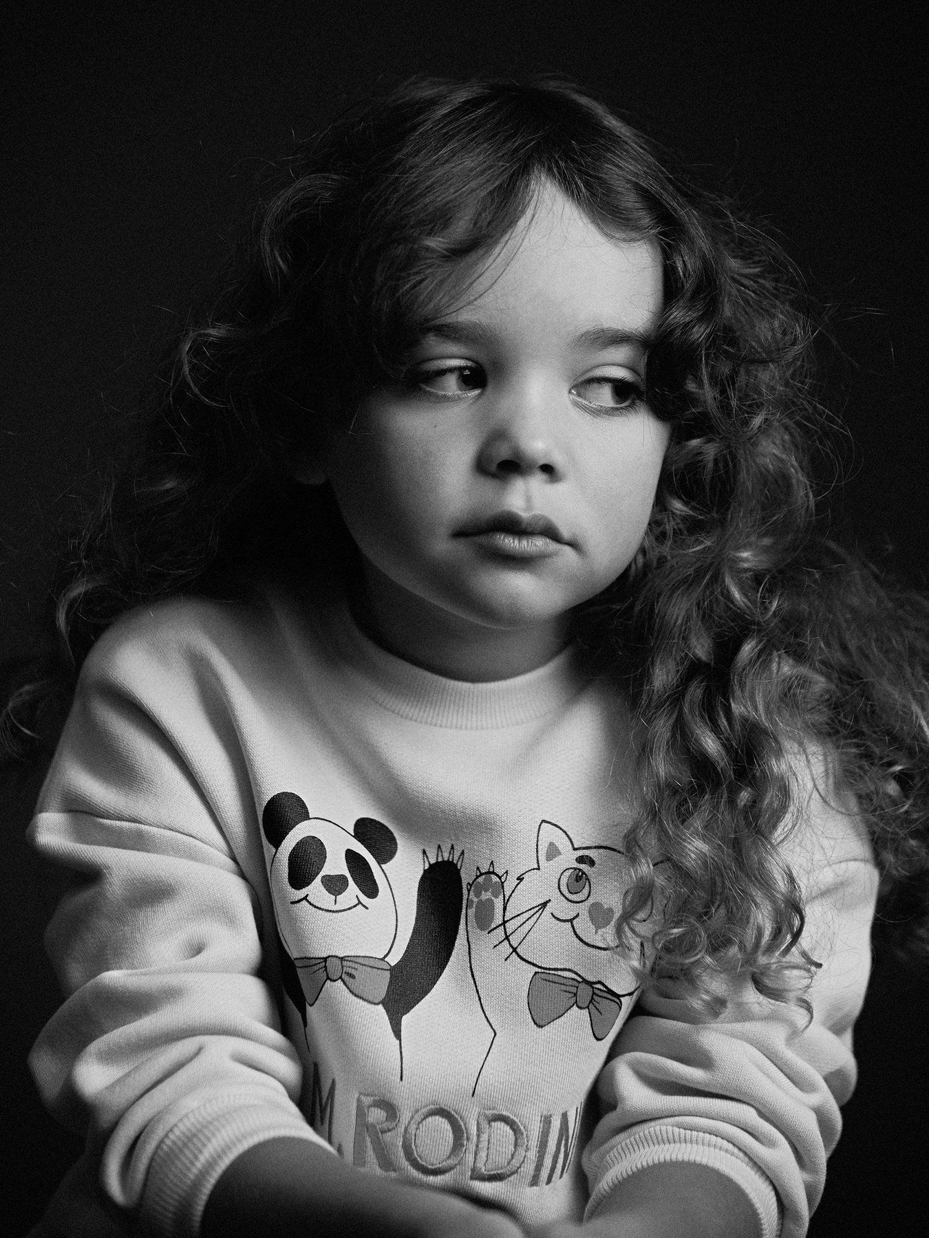 <Mini Rodini> Panda & cat sweatshirt