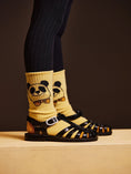 Gallery viewerに画像を読み込む, <Mini Rodini> Cat & panda 2-pack socks
