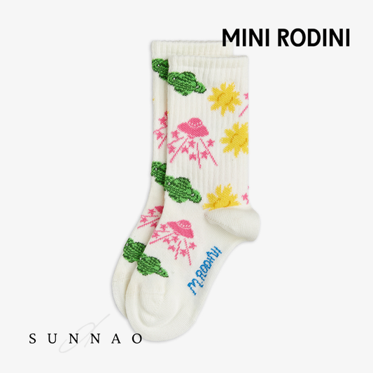 <Mini Rodini> Space 1-pack socks　