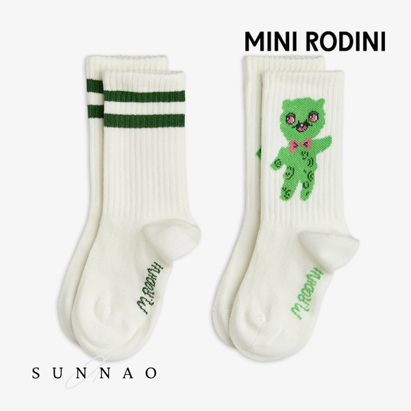 <Mini Rodini> Alien 2-pack socks