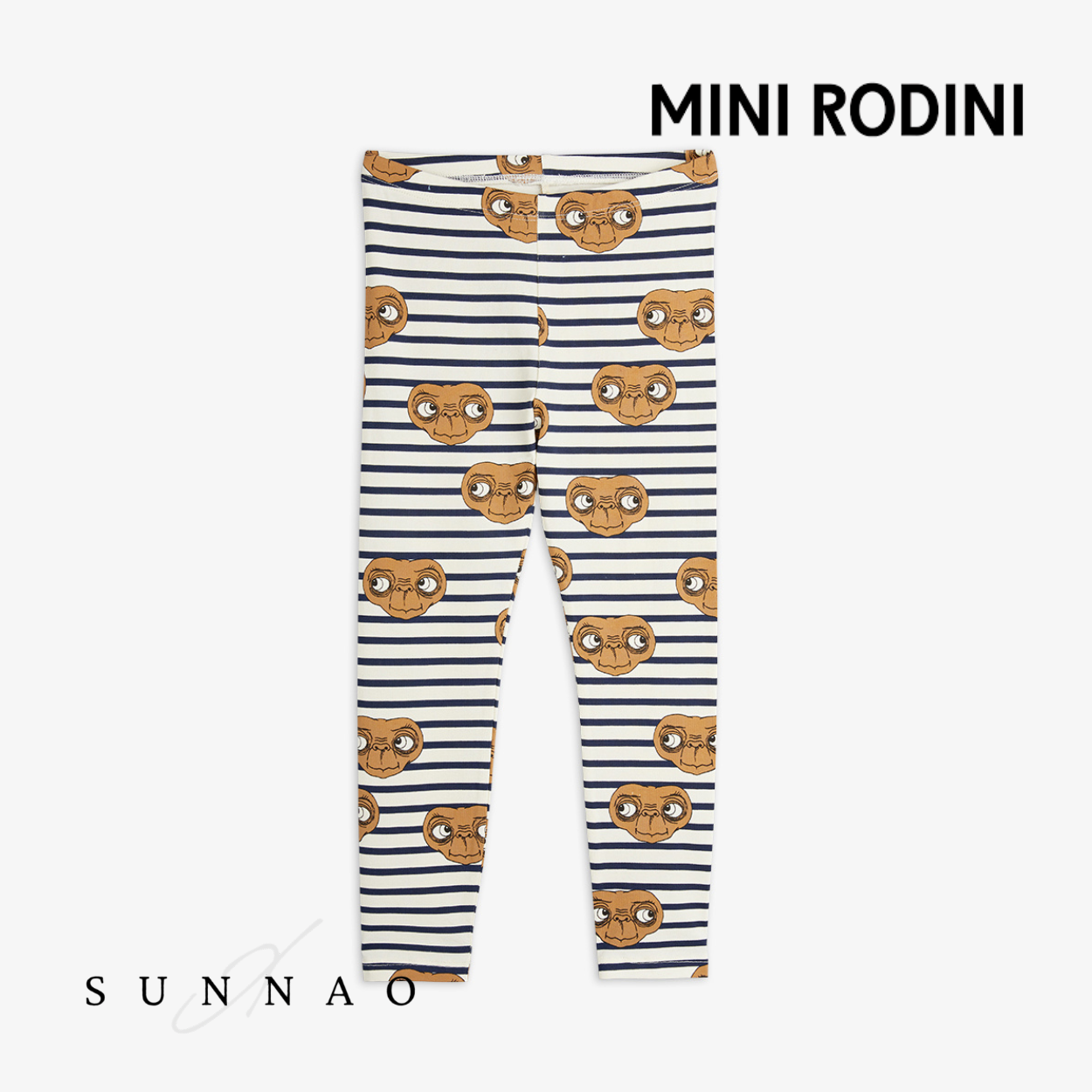 <Mini Rodini> E.T stripe aop leggings