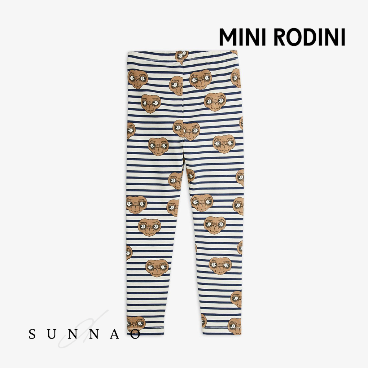 <Mini Rodini> E.T stripe aop leggings