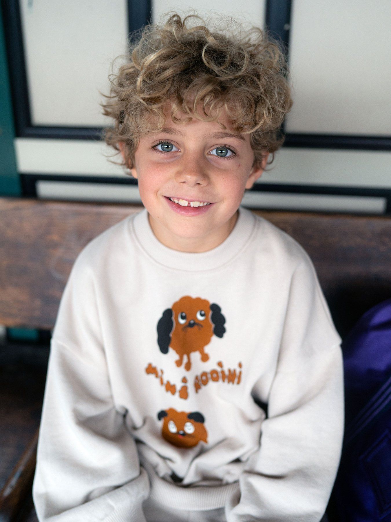 <Mini Rodini> Doggies sp sweatshirt