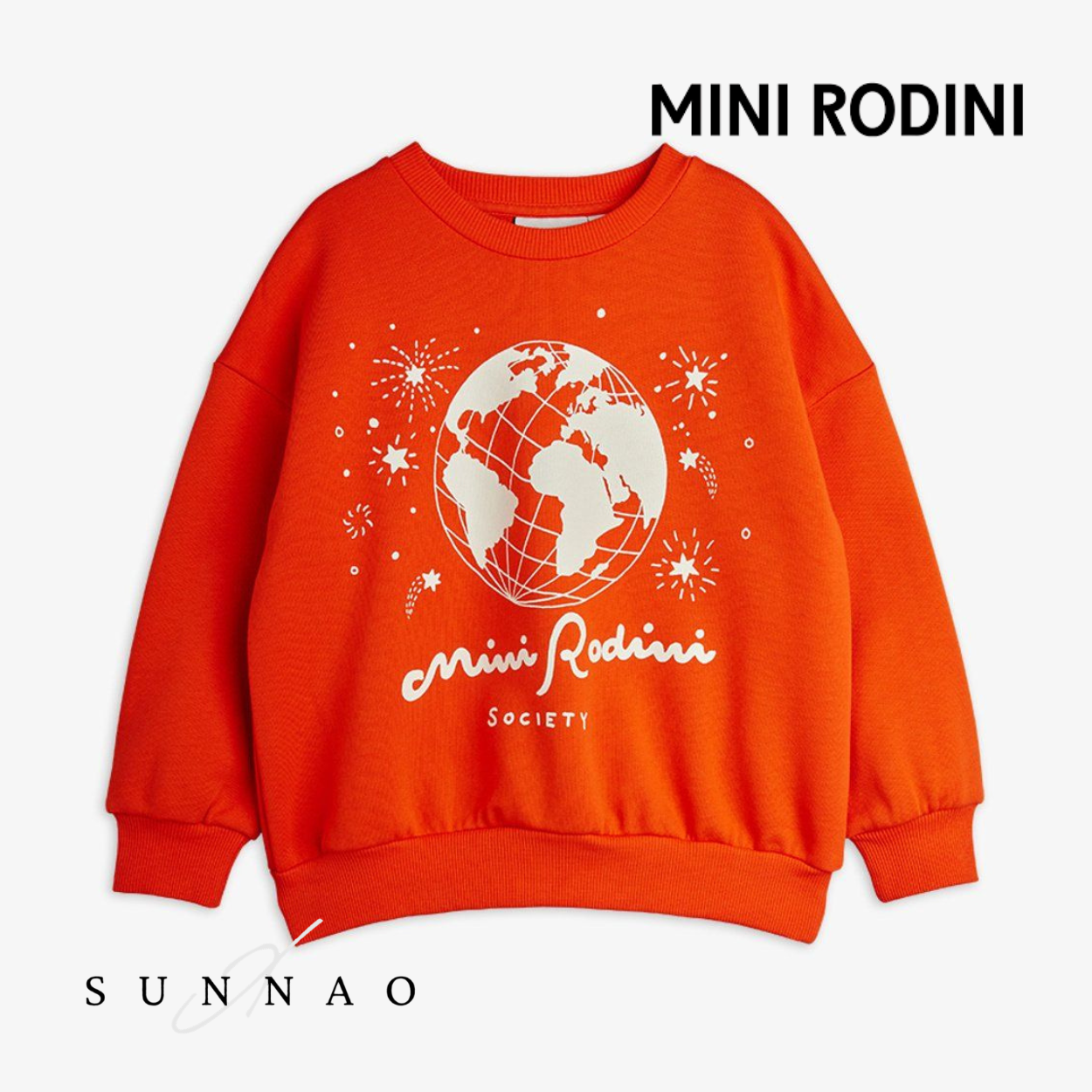 <Mini Rodini> Mini Rodini society sp sweatshirt