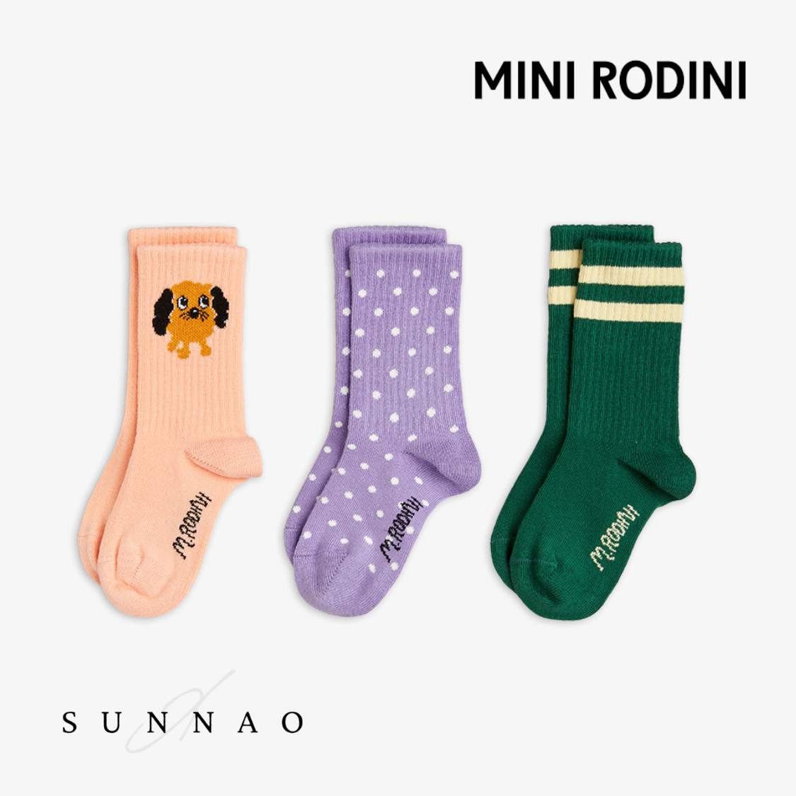 <Mini Rodini> Doggies socks multi