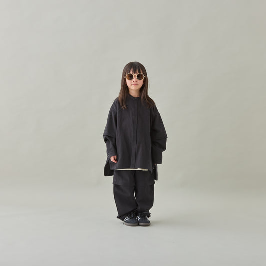 <Moun ten.> c/hemp detachable - black