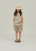 Gallery viewerに画像を読み込む, <Moun ten.>bicolor waffle tanktop - SAND/ECRU（95-140）
