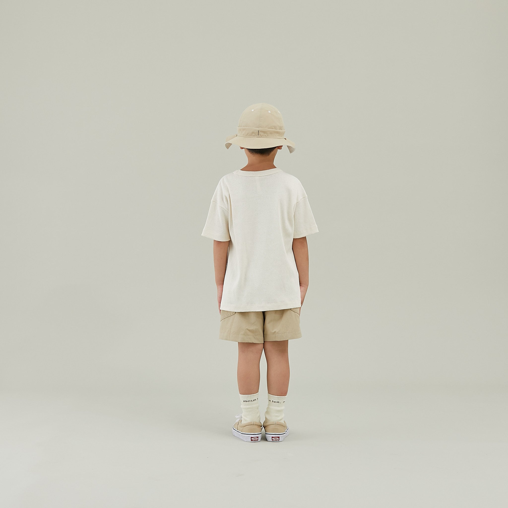 <Moun ten.>Reversible adventure hat - Beige