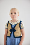 Gallery viewerに画像を読み込む, <Misha&Puff>Braid Ashbury Vest/ Alabaster（2-6Y）
