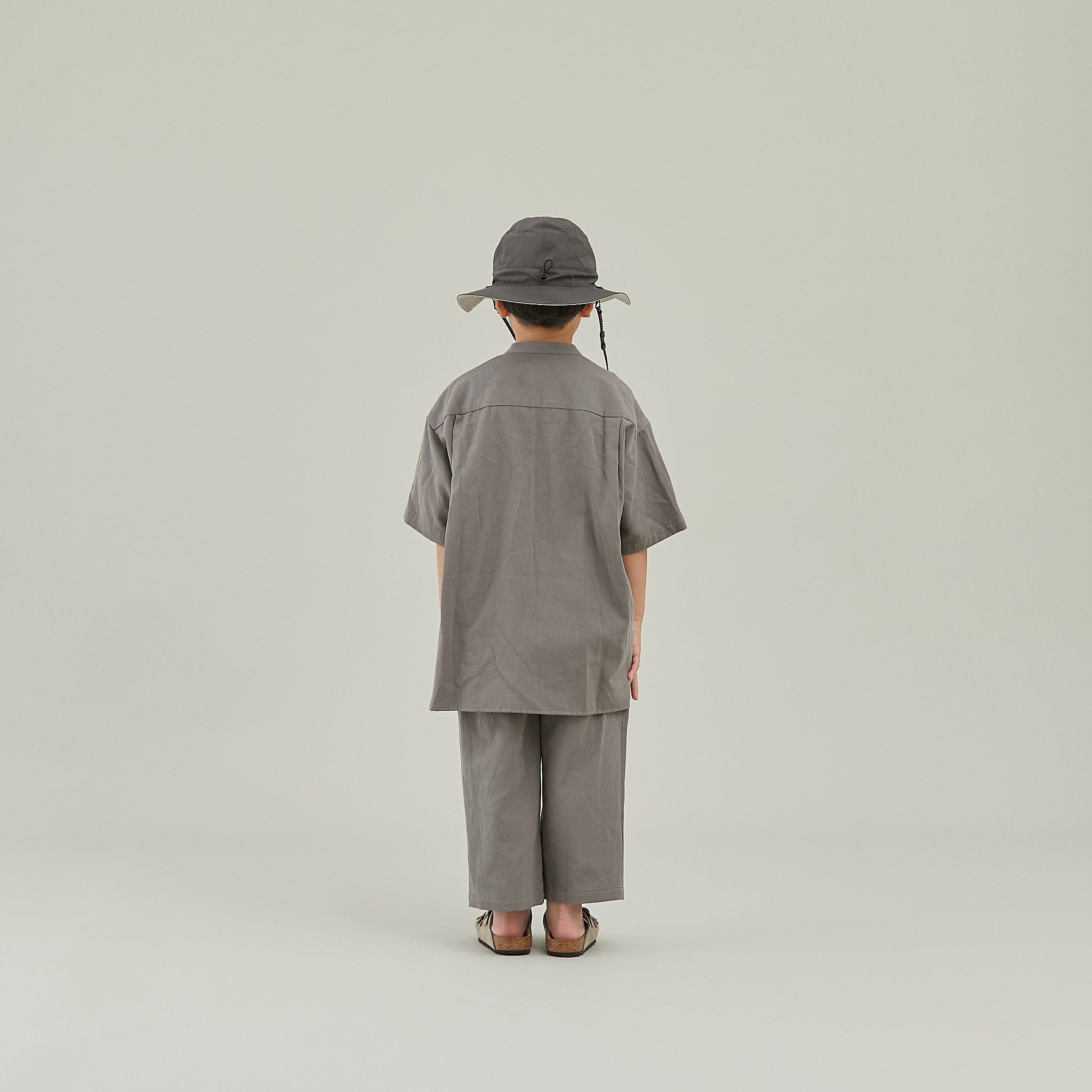 <Moun ten.>c/hemp S/S shirt（110-140）