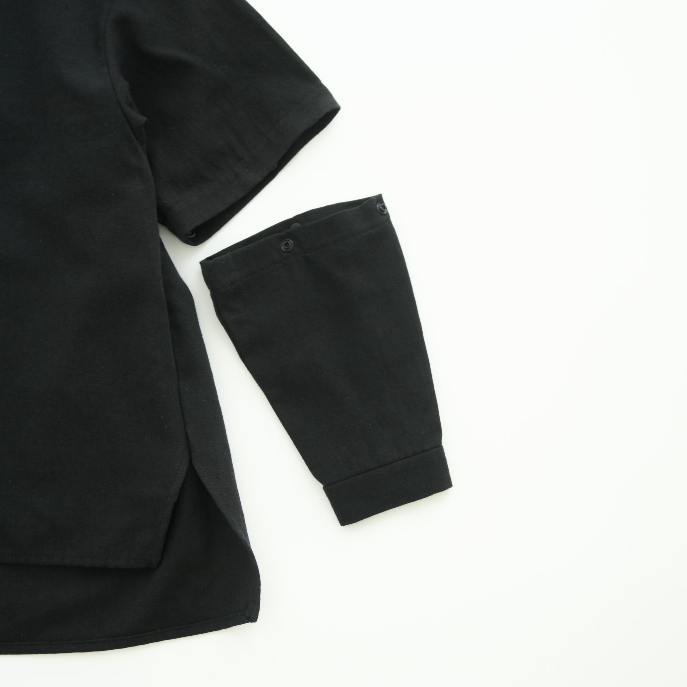 <Moun ten.> c/hemp detachable - black