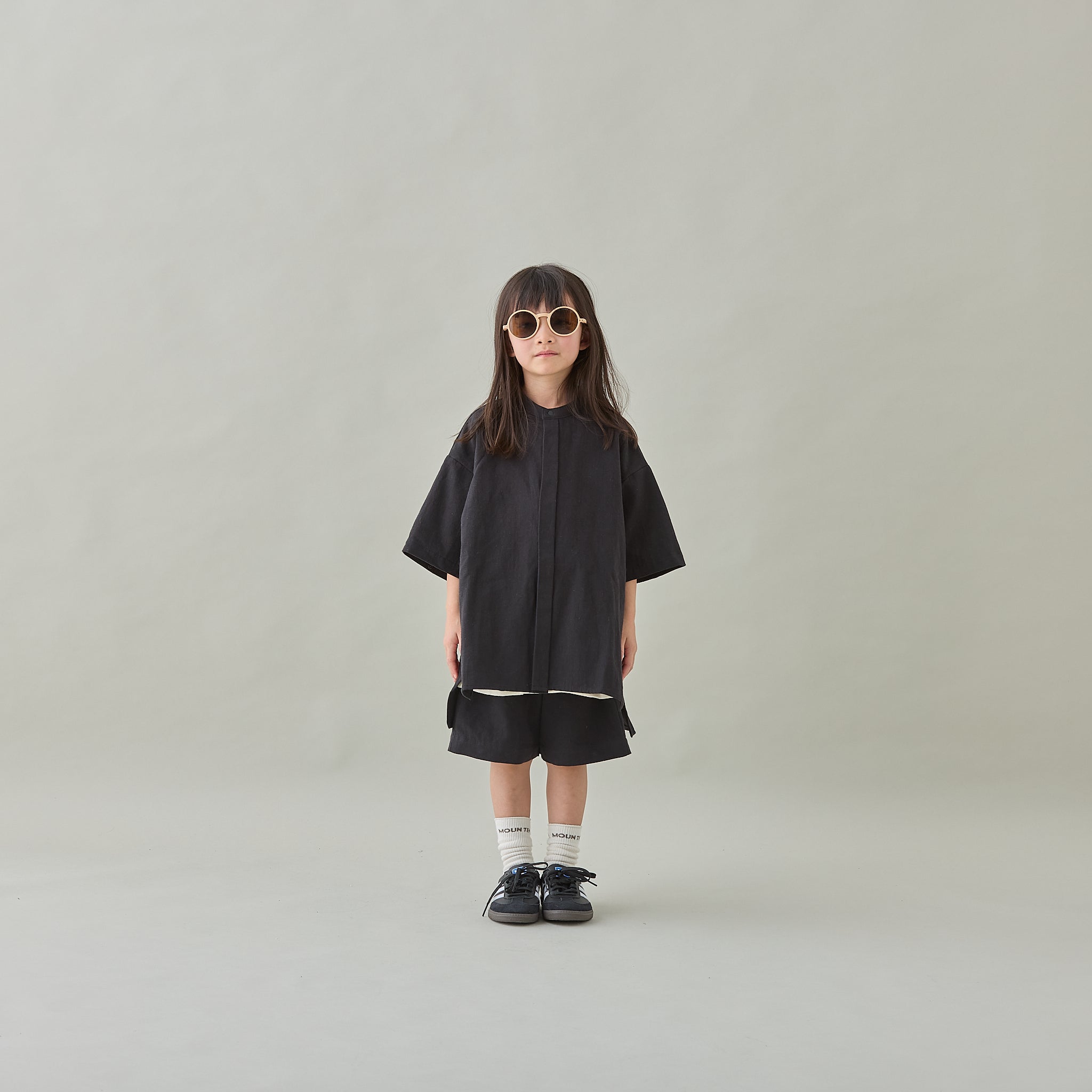 <Moun ten.> c/hemp detachable - black