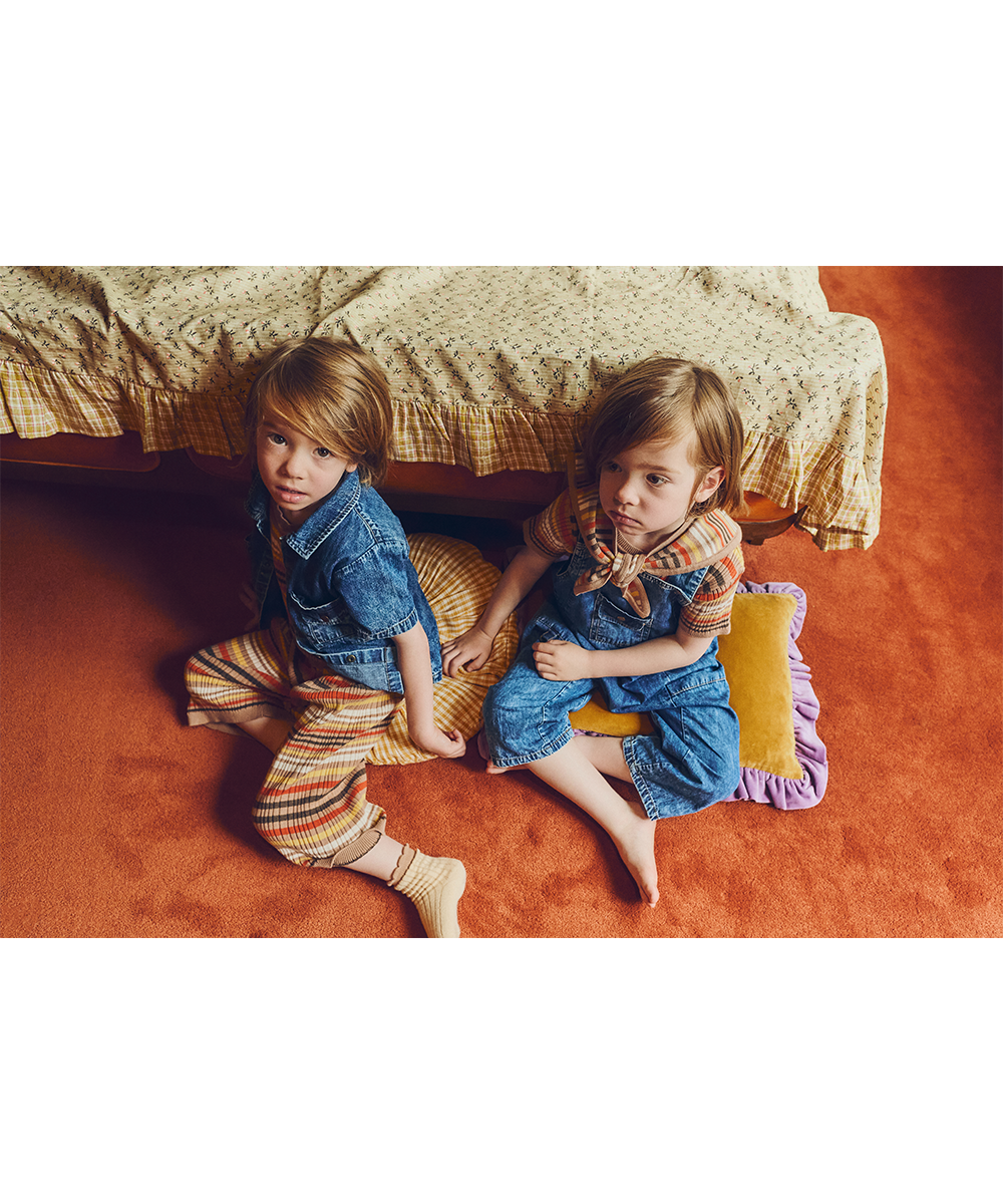 <MABLI> CARAVAN TEE - COACH SEAT STRIPE - DROP2　