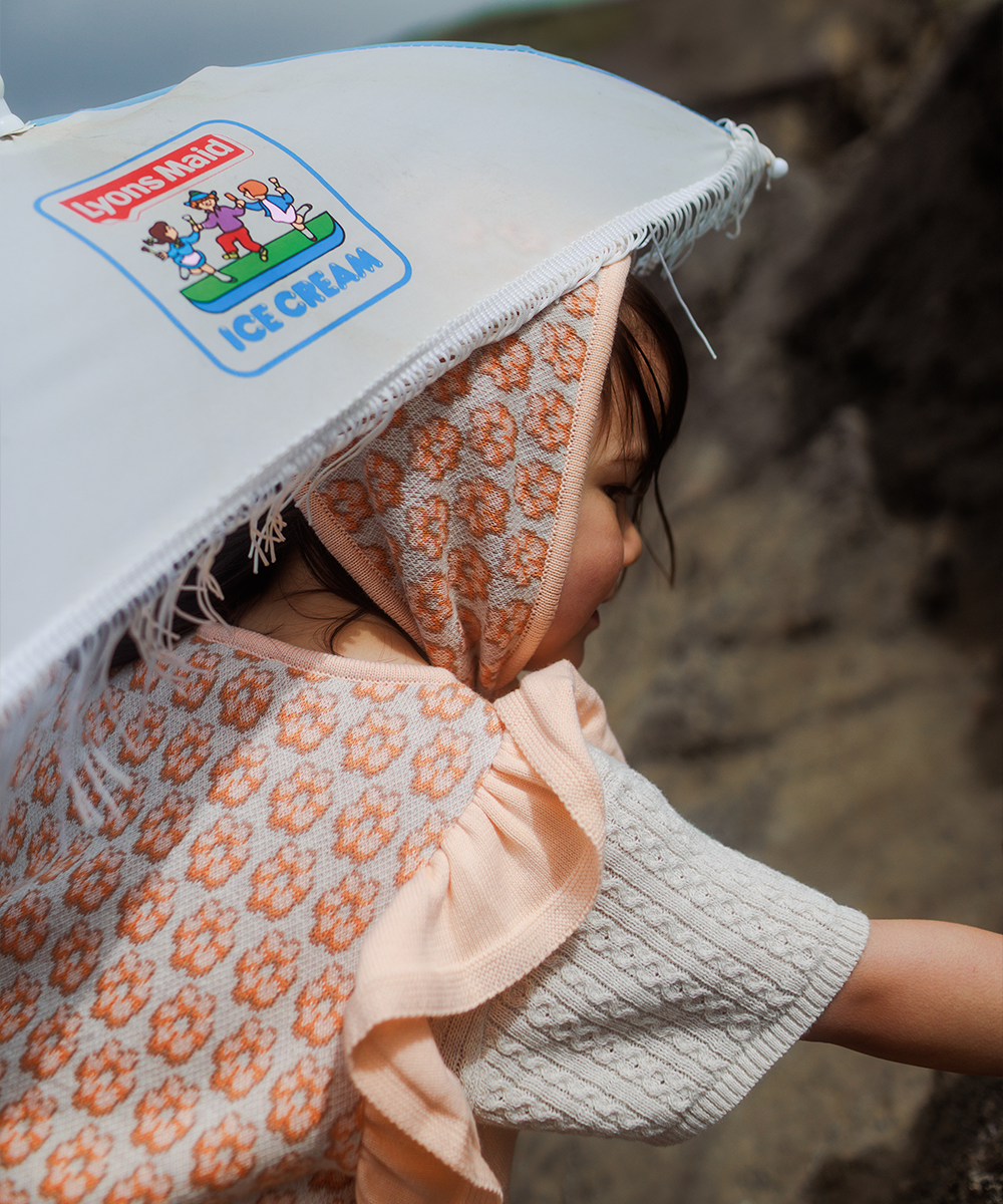 <MABLI> DONUT NECKTIE -  BLUSH - DROP2　