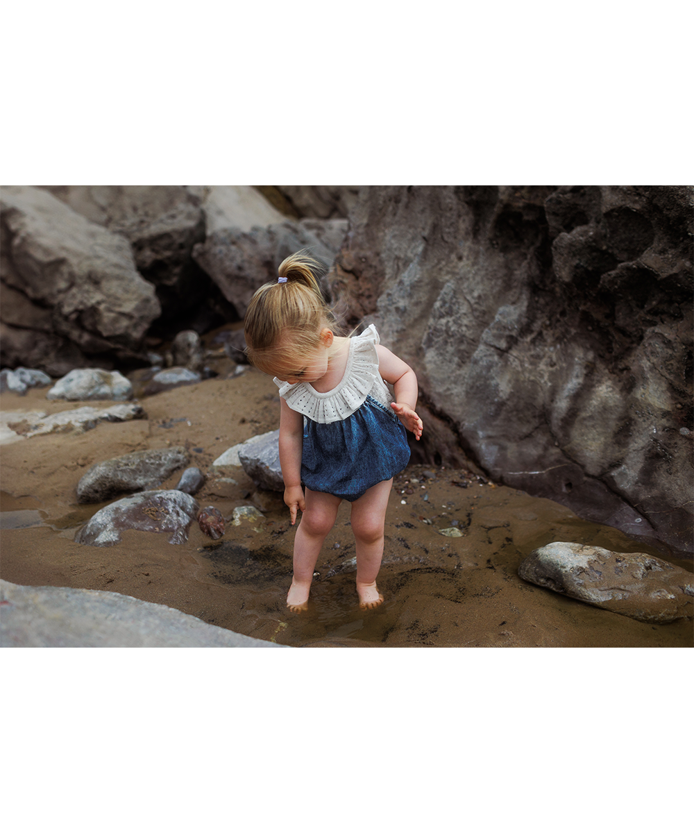 <MABLI> ELENA VEST - SHELL MELANGE - DROP2　