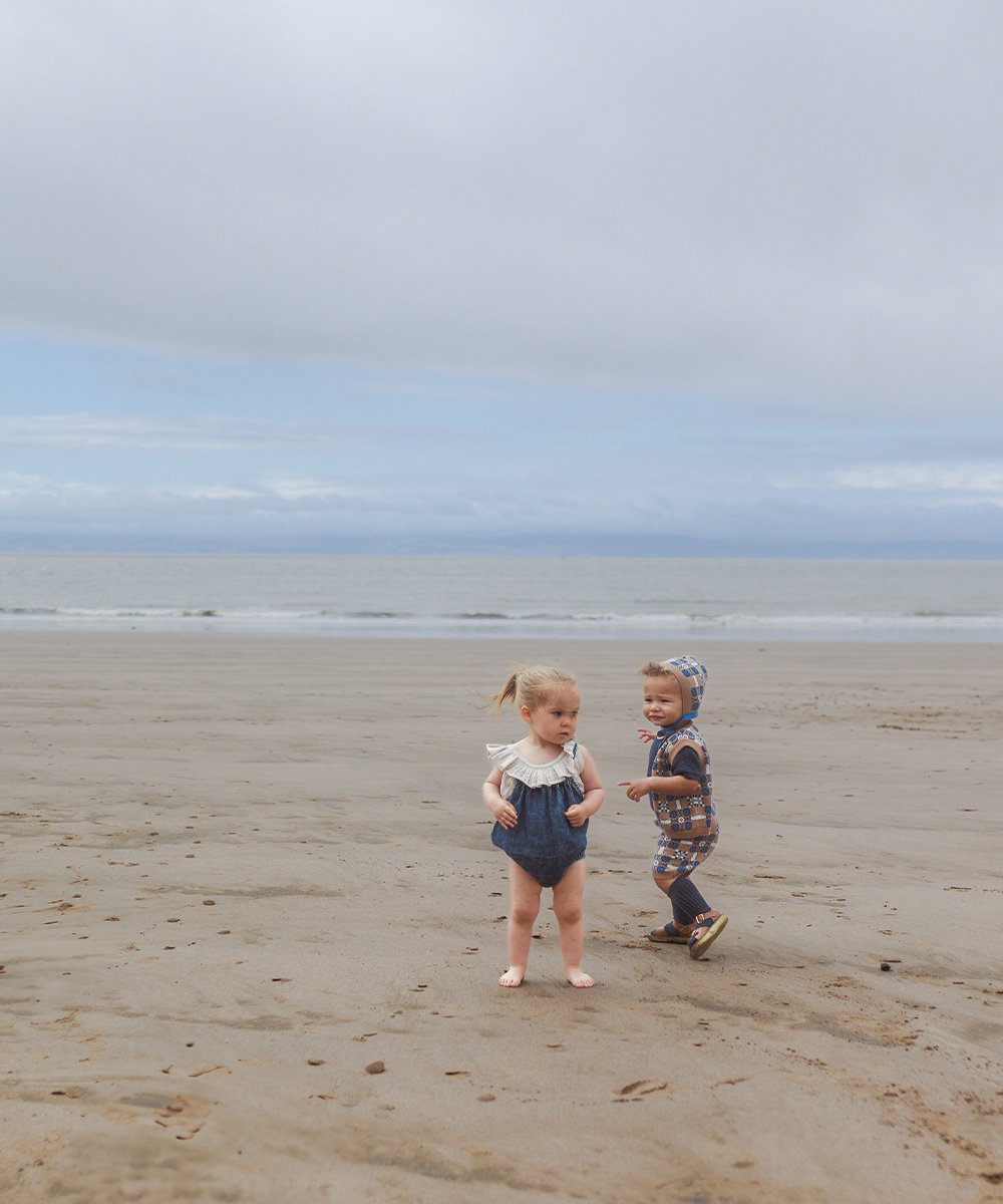 <MABLI> ELENA VEST - SHELL MELANGE - DROP2　