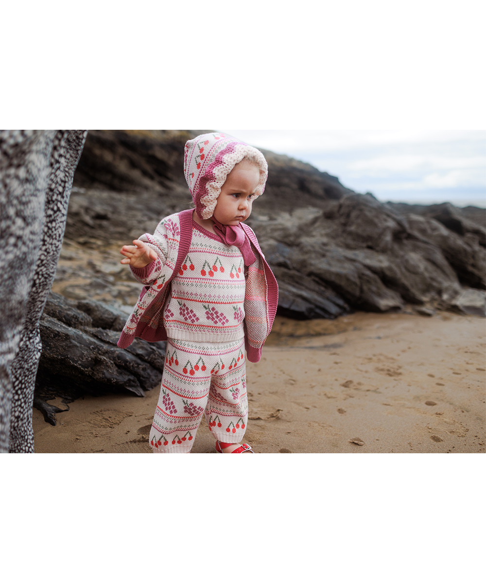 <MABLI> MIO BONNET - PEARL - DROP1