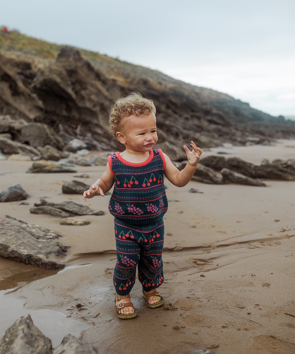 <MABLI> MIO PANTS - NAVY - DROP1