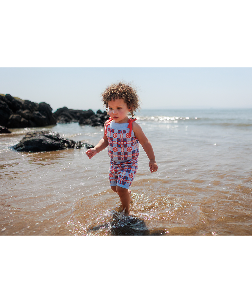 <MABLI> PICNIC VEST - CORNFLOWER - DROP1