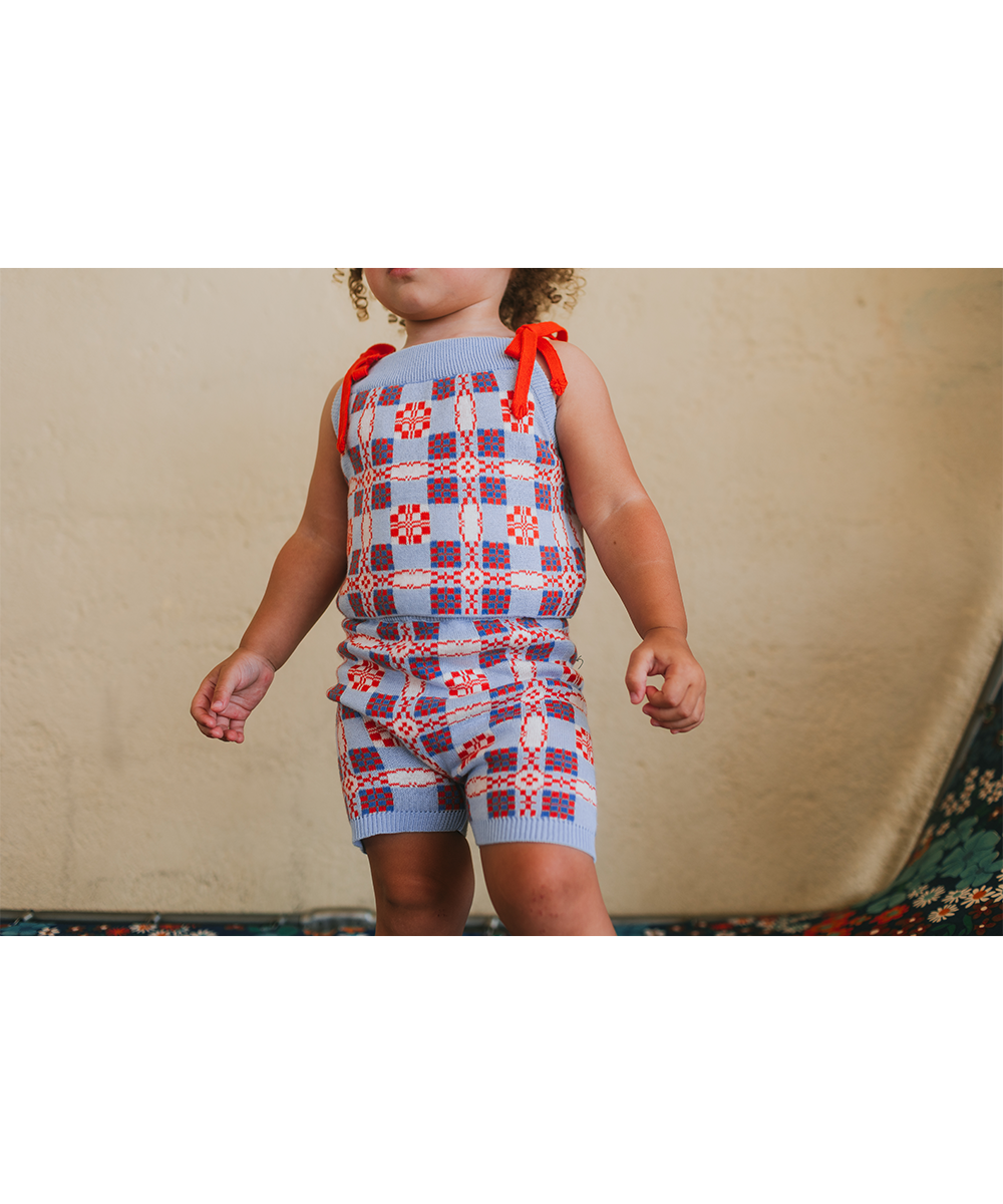 <MABLI> PICNIC VEST - CORNFLOWER - DROP1