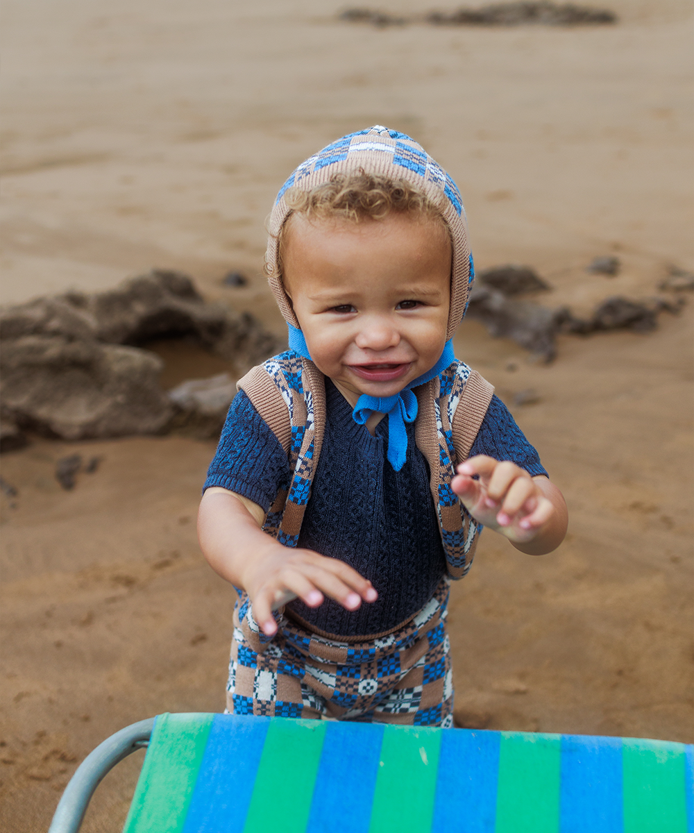 <MABLI> PICNIC SHORTS - CARAMEL - DROP1