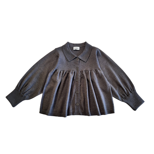 <MABLI>ARTIST SMOCK - UMBER (18M-6Y)