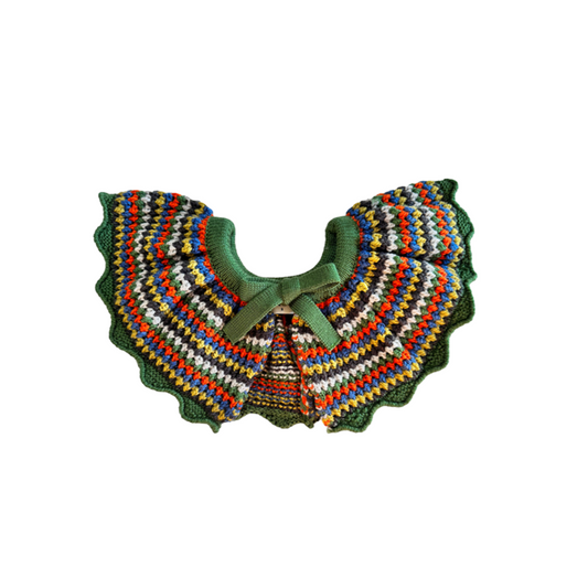 <MABLI>PORTH COLLAR - MONSTERA（12M-8Y）