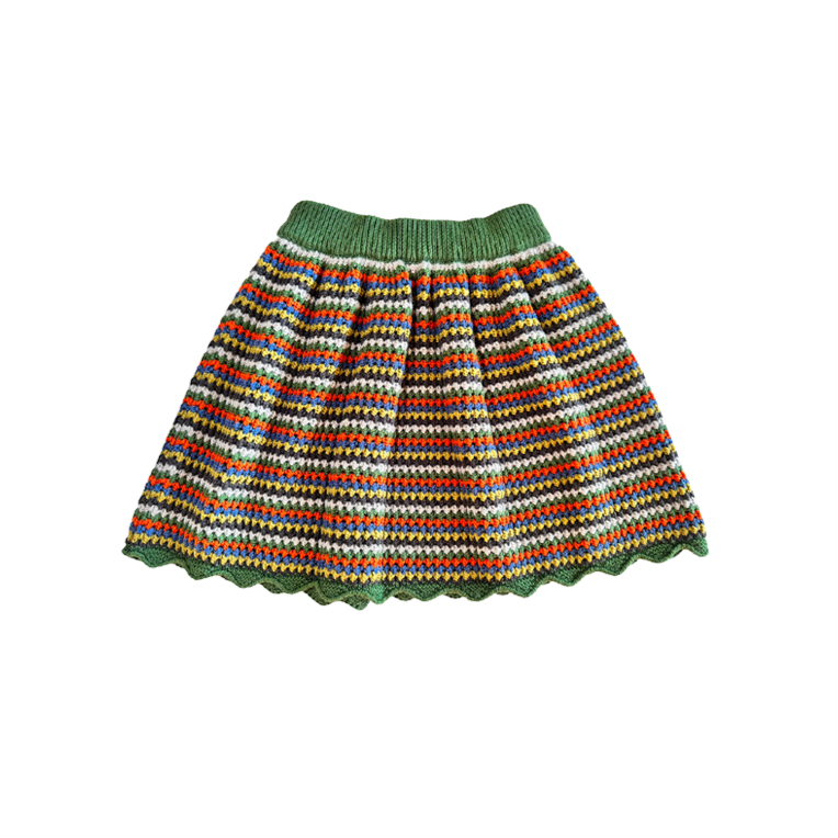 <MABLI>PORTH SKIRT - MONSTERA (18M-6Y)