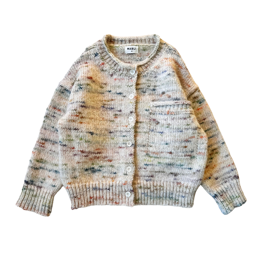 <MABLI>BLEWOG CARDIGAN - Jewel Speckle (18M-6Y)