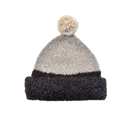 <MABLI>CORNELI BEANIE - NATURAL（6M-12Y）