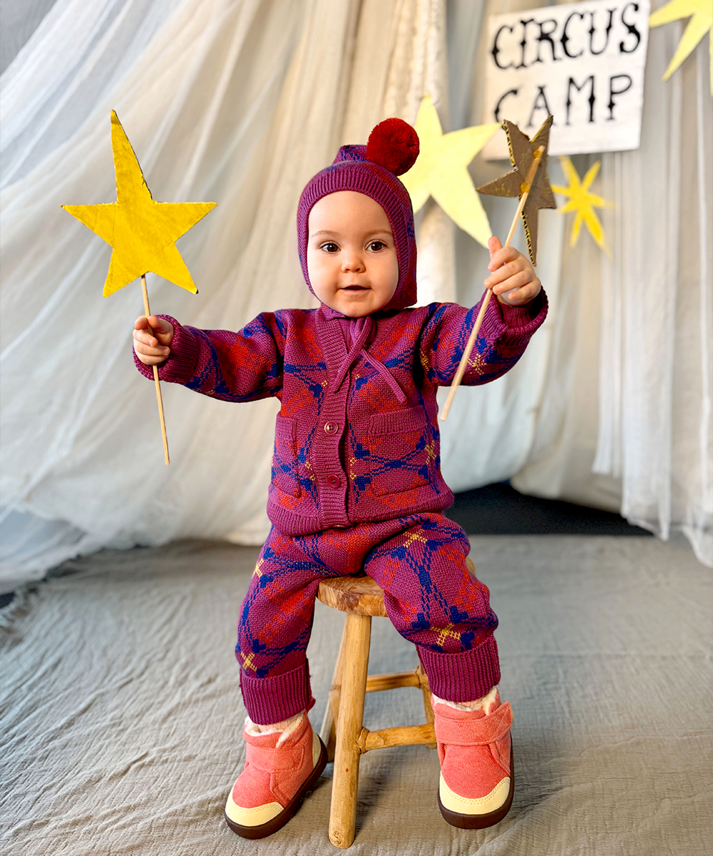 <MABLI> SÊR CARDIGAN  - VIOLET DREAM - DROP1