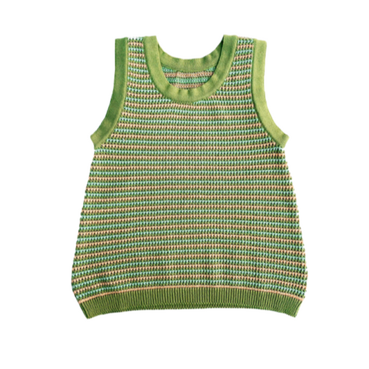 <MABLI> CAMPFA VEST - CLOVER（18M-6Y）