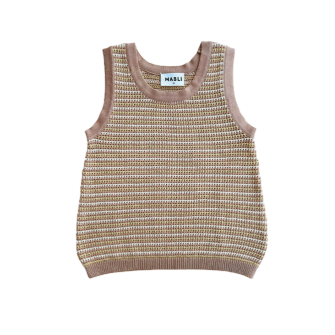 <MABLI> CAMPFA VEST - PORTOBELLO（18M-6Y）