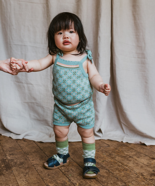 <MABLI>Petal Shorts - Portobello（18M-6Y）