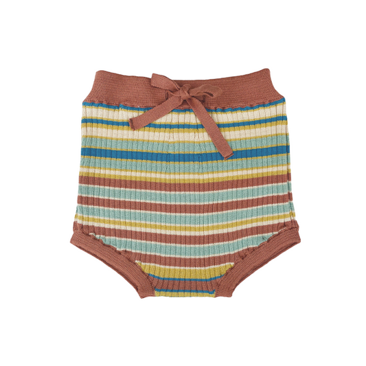 <MABLI> SOLVA BLOOMERS - BOARDWALK STRIPE（12M-2Y）