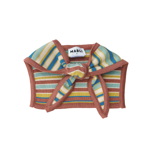 <MABLI> SOLVA NECKTIE - BOARDWALK STRIPE